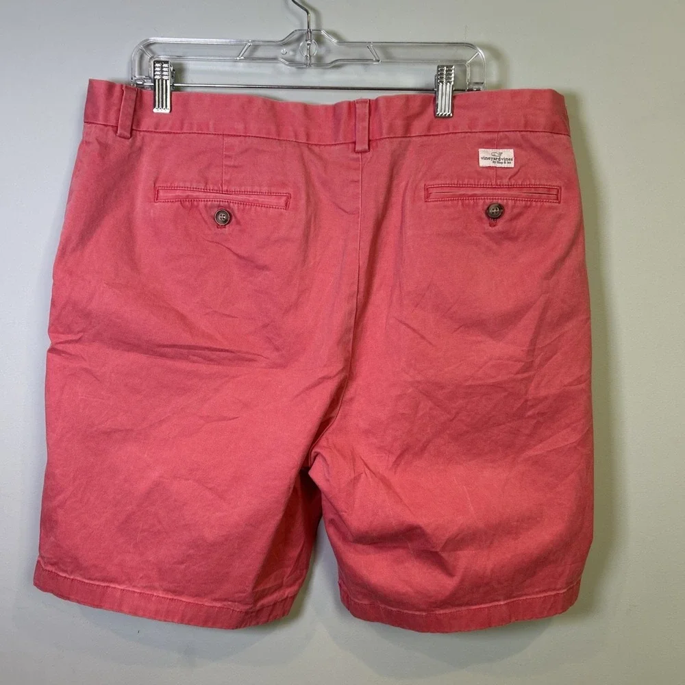 Vineyard Vines Breaker Shorts Red Stretch‎ Performance Classic Size 38